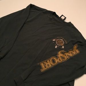 1996 Jansport Ski For Light Green Shirt Vintage